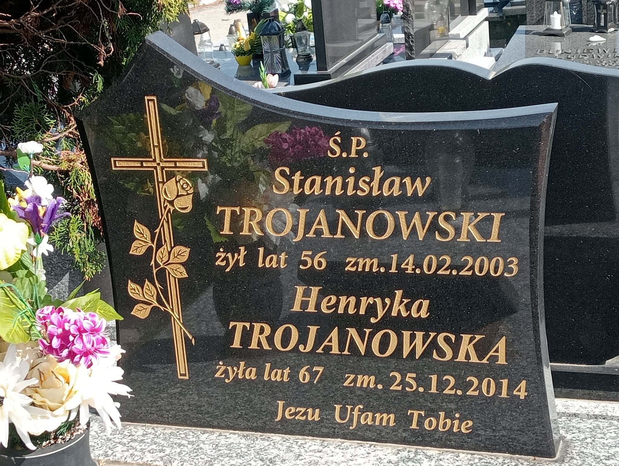 Paweł Trojanowski 1972 Mstów - Grobonet - Wyszukiwarka osób pochowanych