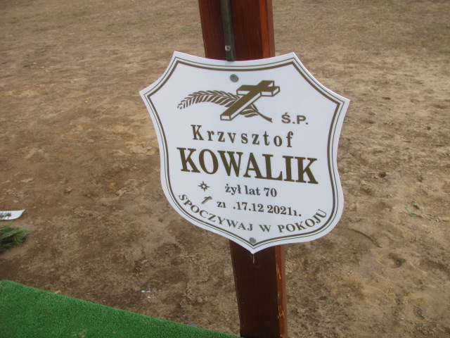 Krzysztof Kowalik Mstów - Grobonet - Wyszukiwarka osób pochowanych