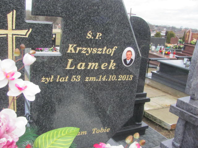 Krzysztof Lamek Mstów - Grobonet - Wyszukiwarka osób pochowanych