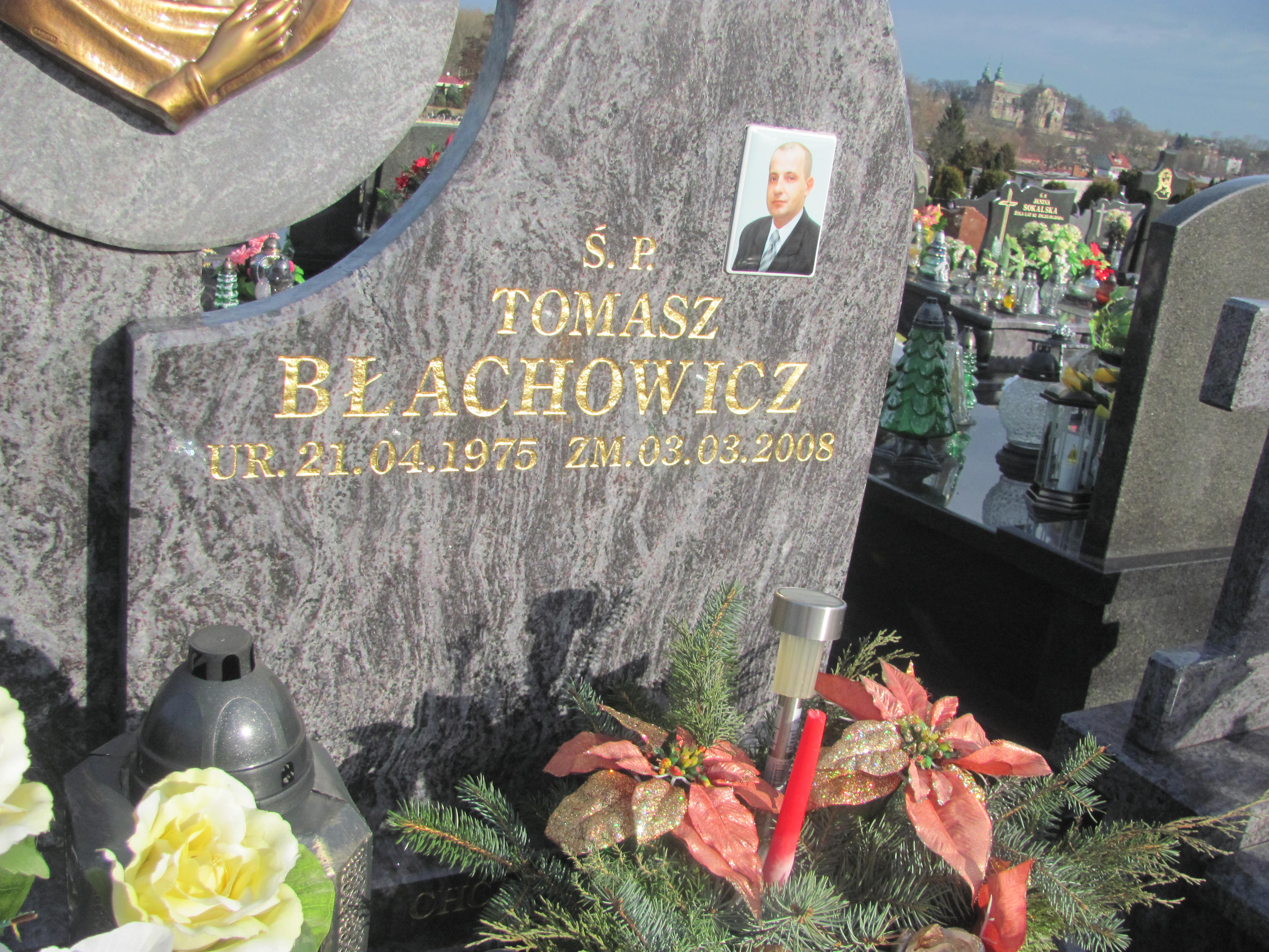 Tomasz Błachowicz 1975 Mstów - Grobonet - Wyszukiwarka osób pochowanych