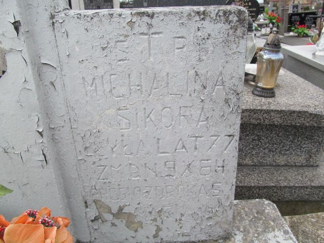 Michalina Sikora Mstów - Grobonet - Wyszukiwarka osób pochowanych