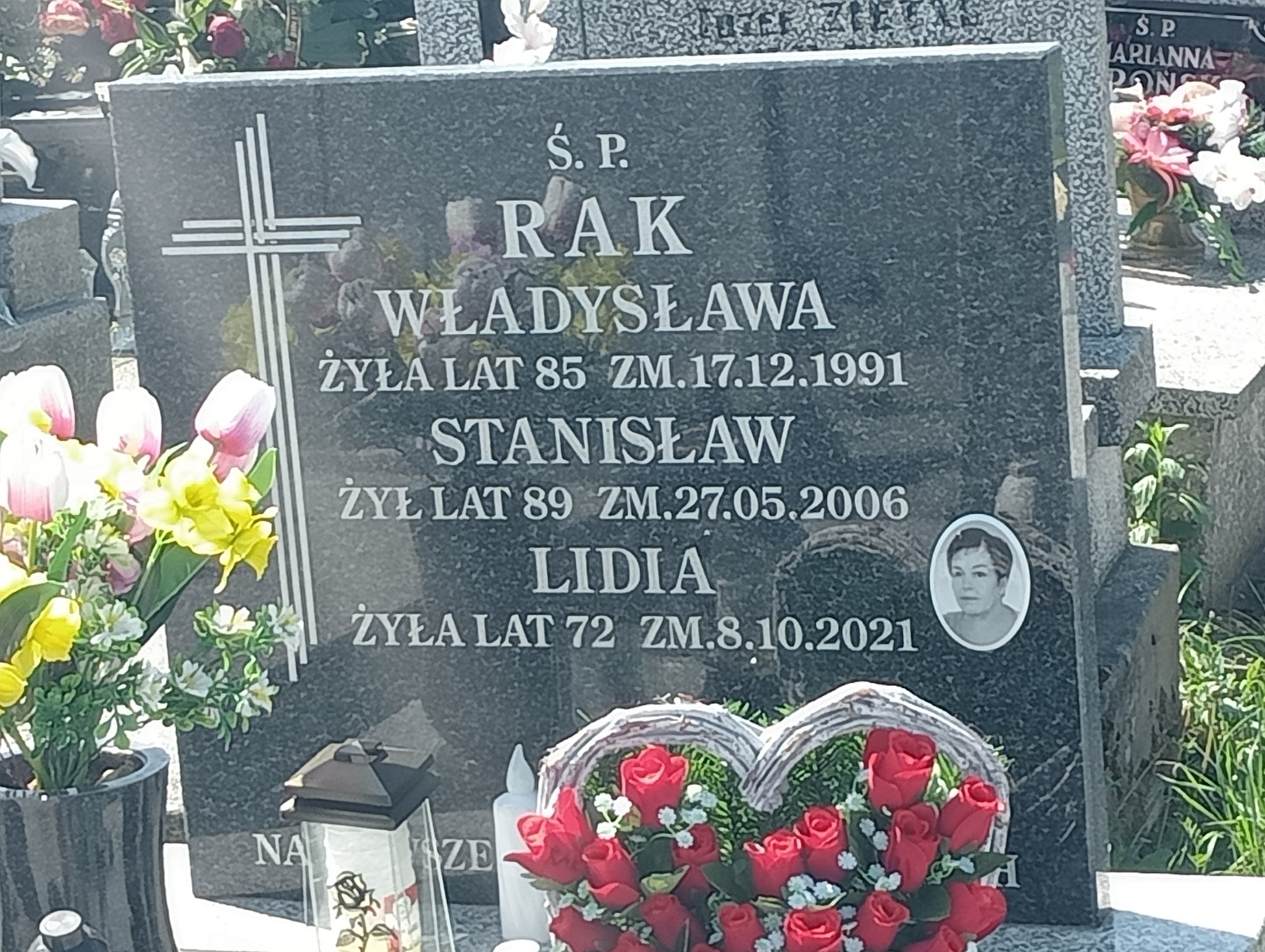 Władysława Rak Mstów - Grobonet - Wyszukiwarka osób pochowanych