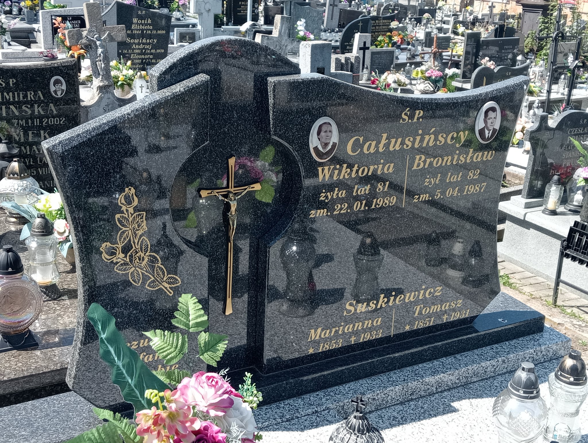 Bronisław Całusiński Mstów - Grobonet - Wyszukiwarka osób pochowanych