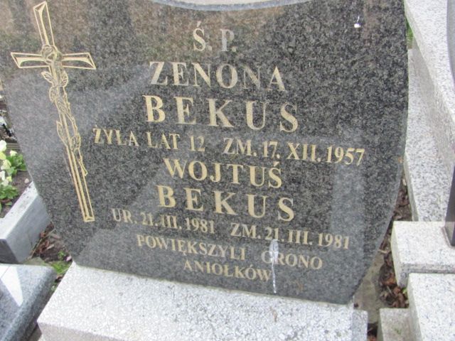 Zenona Bekus Mstów - Grobonet - Wyszukiwarka osób pochowanych