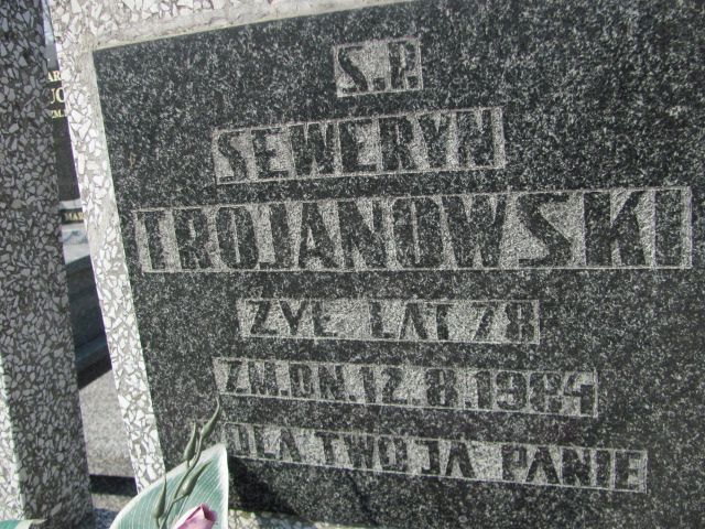 Seweryn Trojanowski Mstów - Grobonet - Wyszukiwarka osób pochowanych