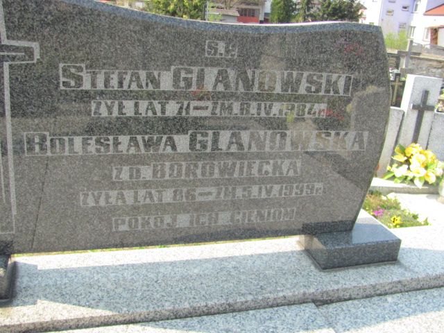 Bolesława Glanowska Mstów - Grobonet - Wyszukiwarka osób pochowanych