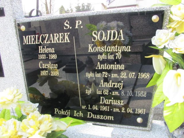 Helena Mielczarek 1932 Mstów - Grobonet - Wyszukiwarka osób pochowanych