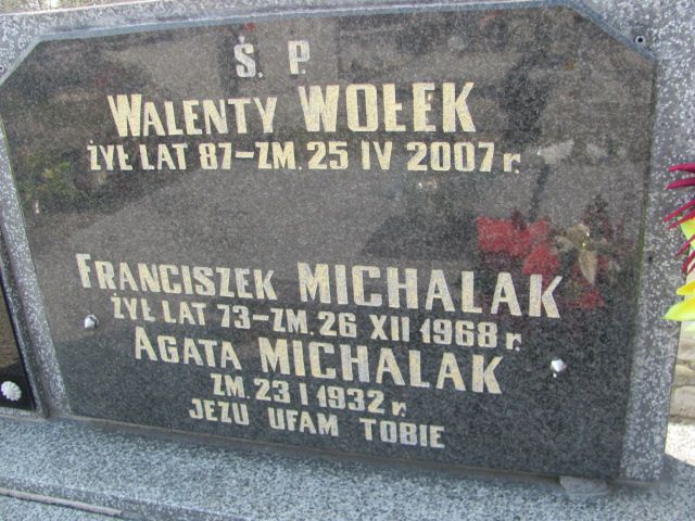 Franciszek Michalak Mstów - Grobonet - Wyszukiwarka osób pochowanych