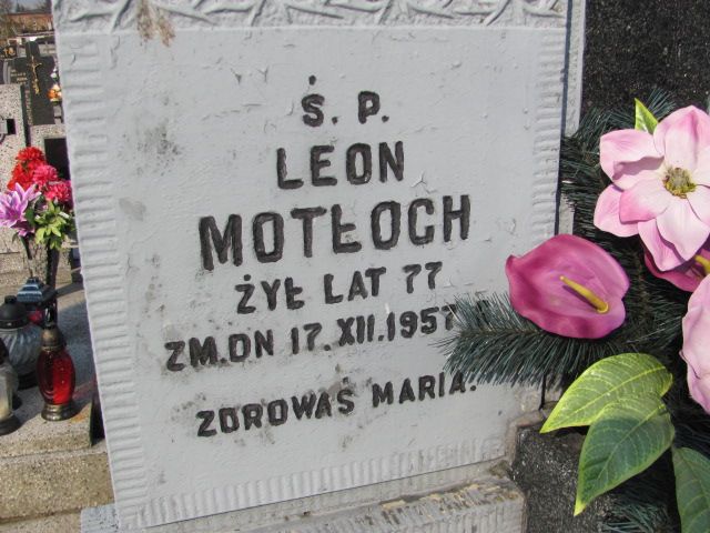 Leon Motłoch Mstów - Grobonet - Wyszukiwarka osób pochowanych
