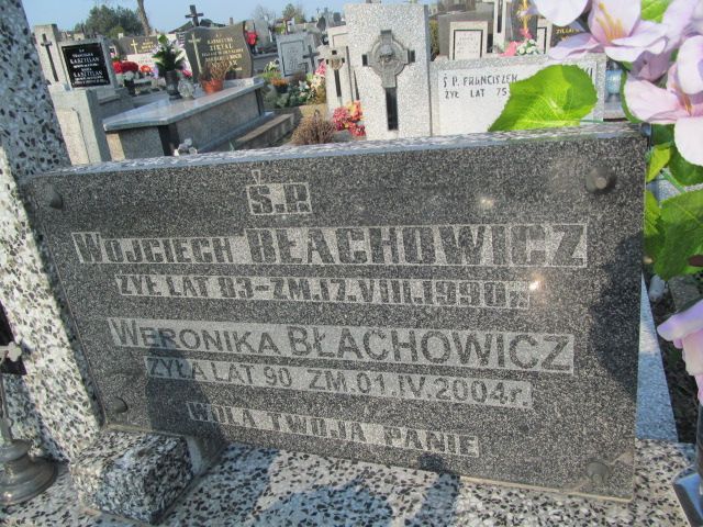 Wojciech Błachowicz Mstów - Grobonet - Wyszukiwarka osób pochowanych