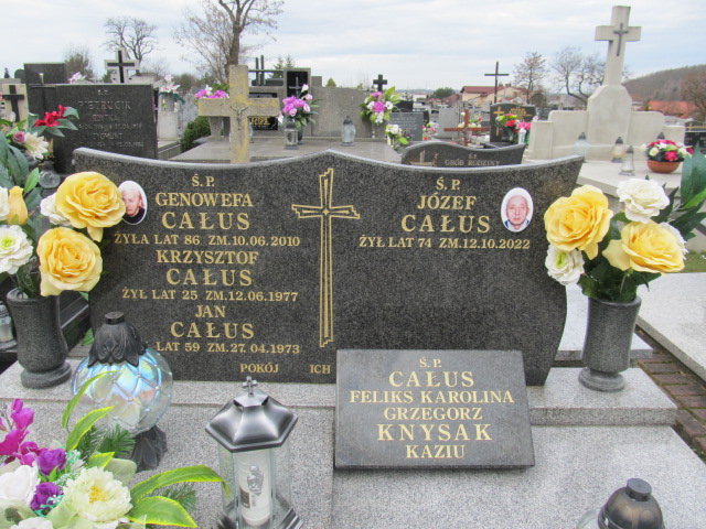 Karolina Całus Mstów - Grobonet - Wyszukiwarka osób pochowanych