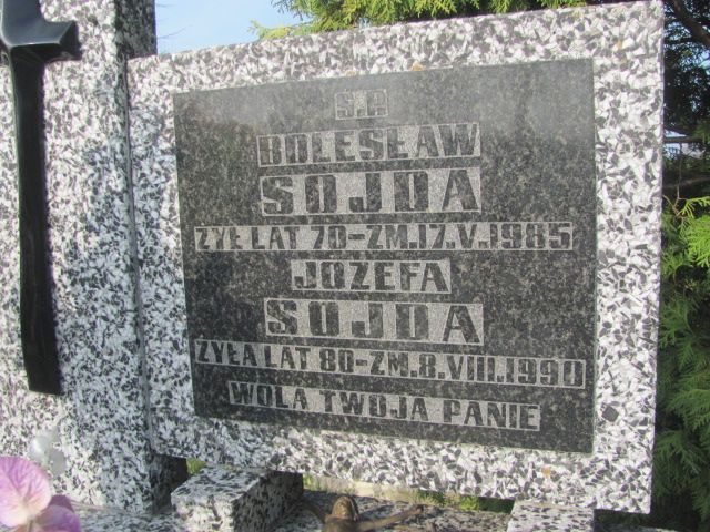Józefa Sojda Mstów - Grobonet - Wyszukiwarka osób pochowanych