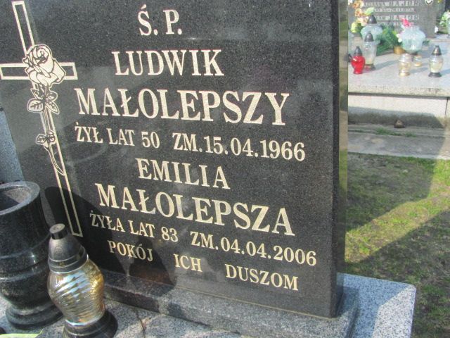 Emilia Małolepsza Mstów - Grobonet - Wyszukiwarka osób pochowanych