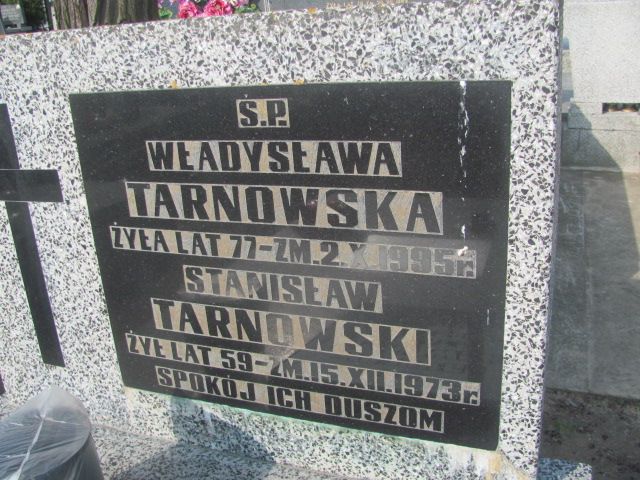 Wojciech Tarnowski Mstów - Grobonet - Wyszukiwarka osób pochowanych