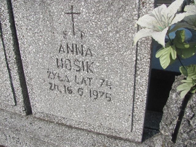 Anna Wosik Mstów - Grobonet - Wyszukiwarka osób pochowanych